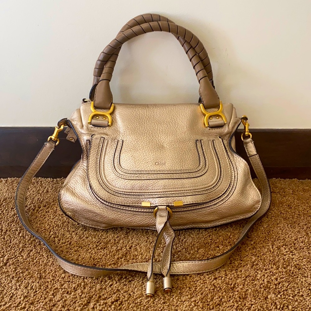 Chloe marcie satchel medium limited ed